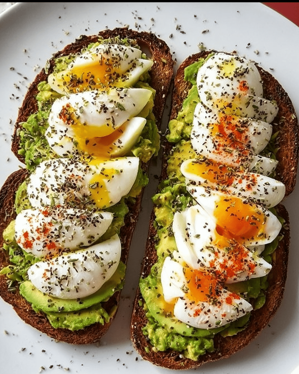 Avocado and Egg Toast