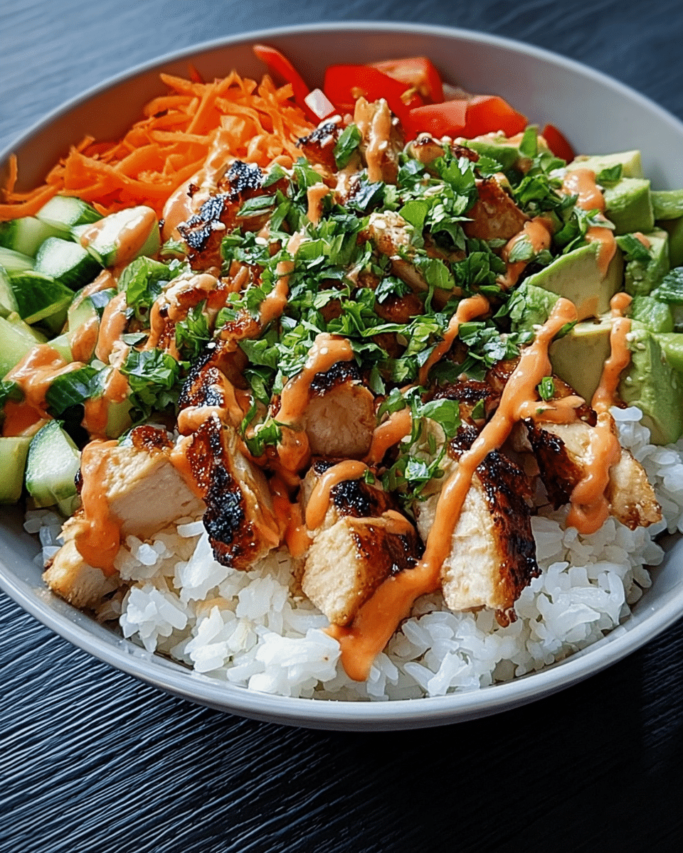 Bang Bang Chicken Bowl