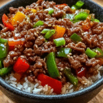Beef Pepper Rice Bowl: A Flavorful Easy Recipe Delight! 6 Beef Pepper Rice Bowl