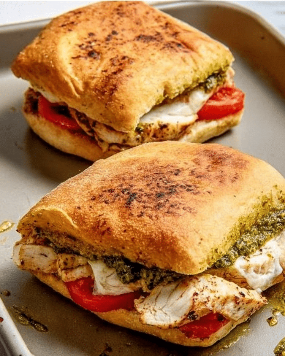 Chicken Pesto Sandwich