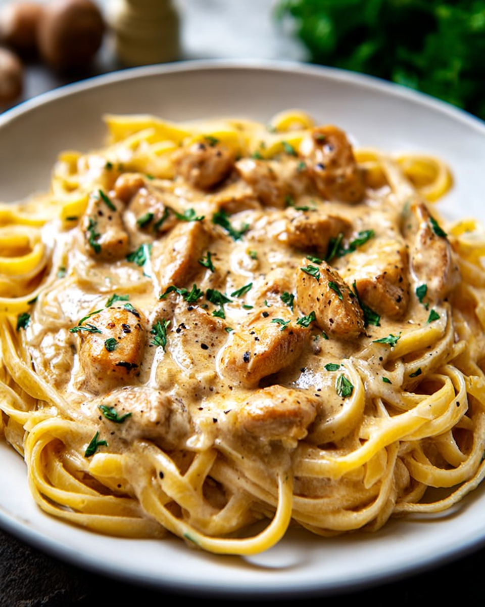 Cowboy Butter Chicken Linguine