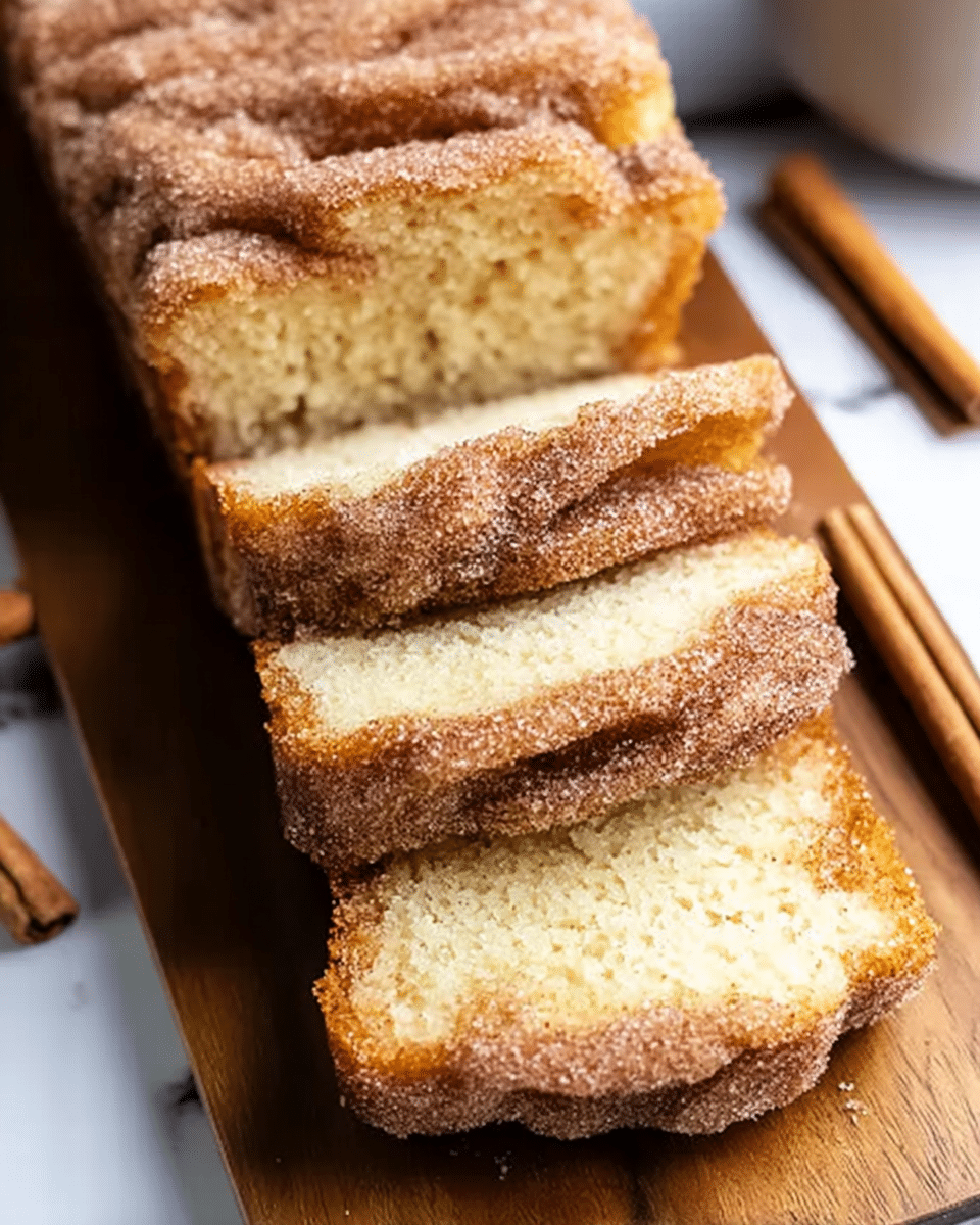 Cozy Cinnamon Sugar Donut Bread