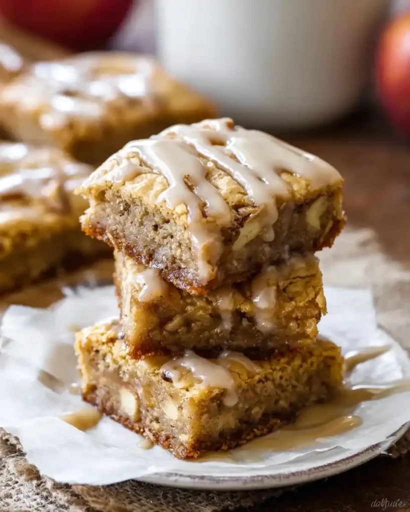 Maple Glazed Apple Blondies: A Sweet Treat to Savor! 5 Maple Glazed Apple Blondies