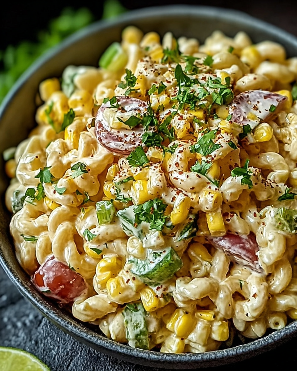 Mexican Street Corn Pasta Salad