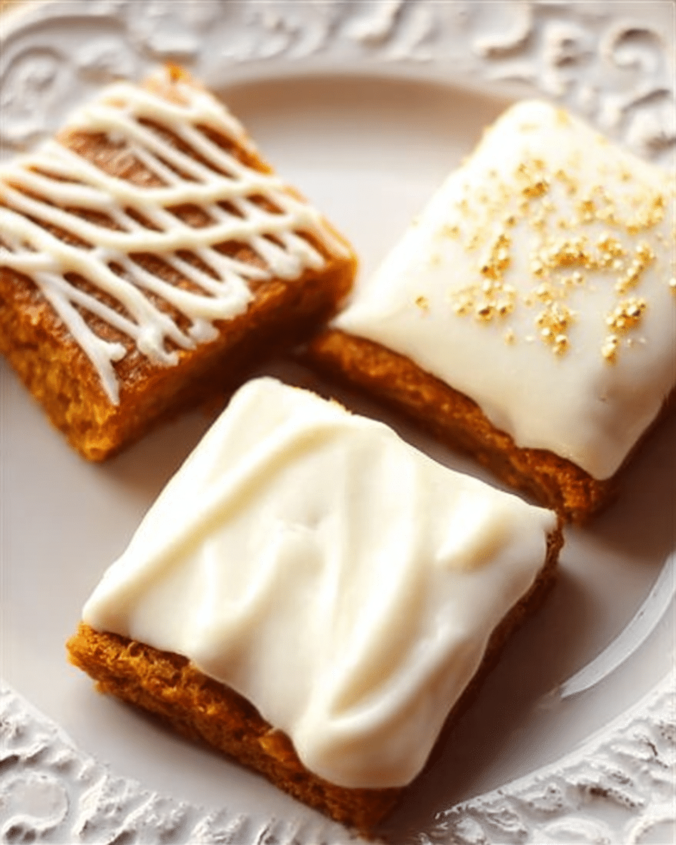 Pumpkin Bars