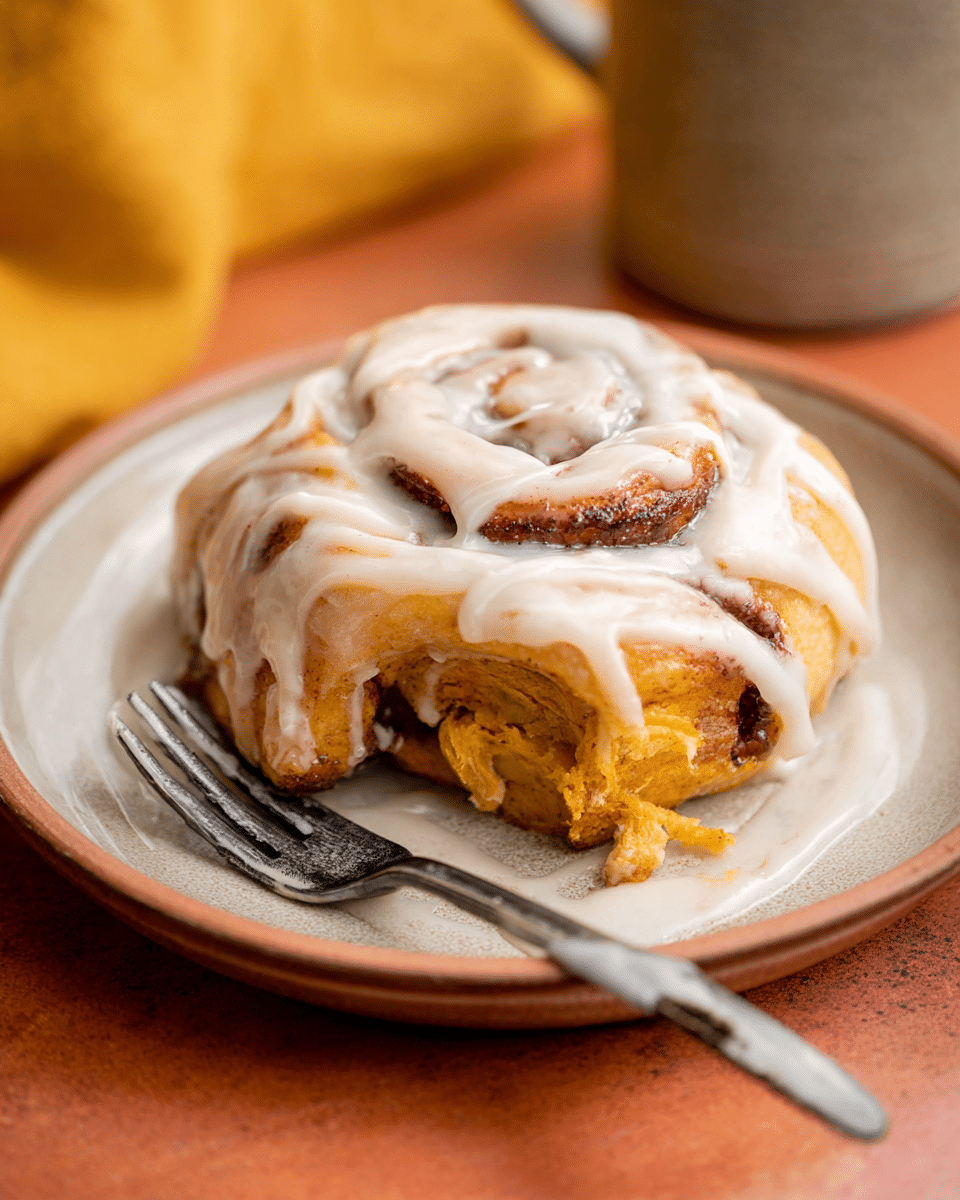 Pumpkin Cinnamon Rolls
