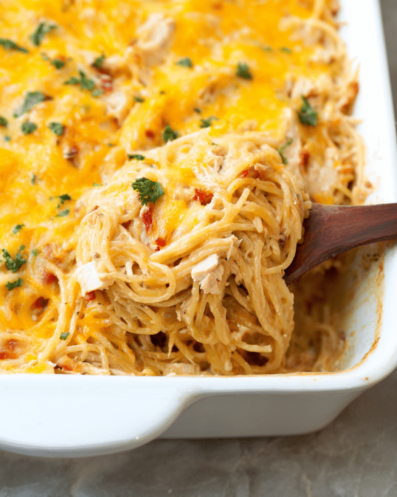Southern Chicken Spaghetti Bake: A Creamy Delight Awaits! 5 Southern Chicken Spaghetti Bake