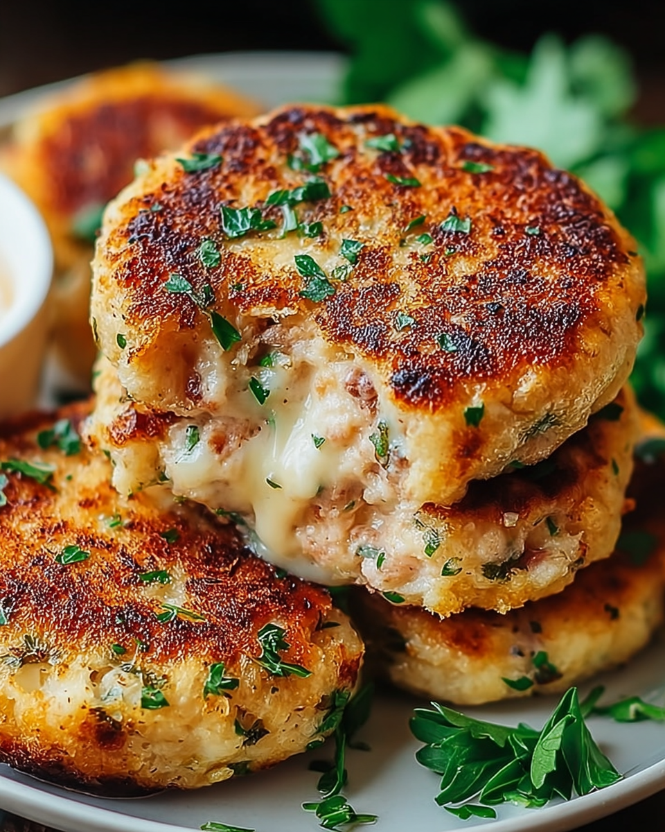 Tuna Melt Patties