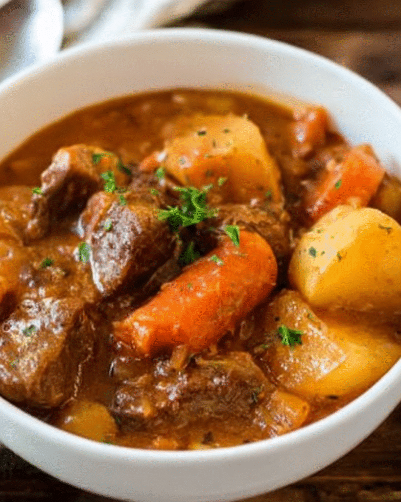 Crock pot beef stew is the ultimate comfort dish! 8 Crock Pot Beef Stew