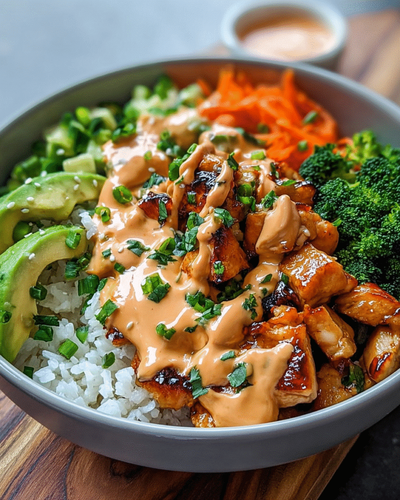 Bang Bang Chicken Bowl: Discover a Flavorful Recipe! 5 elhoucineettalibi httpss.mj .runHLOWamskobg Bang Bang Chicken f173db94 5ba8 4d67 8973 fcecb68531ad 0