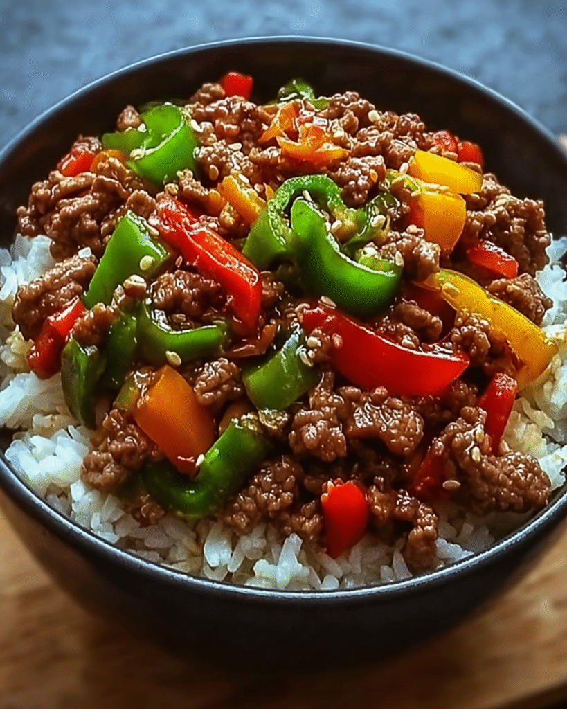 Beef Pepper Rice Bowl: A Flavorful Easy Recipe Delight! 5 Beef Pepper Rice Bowl