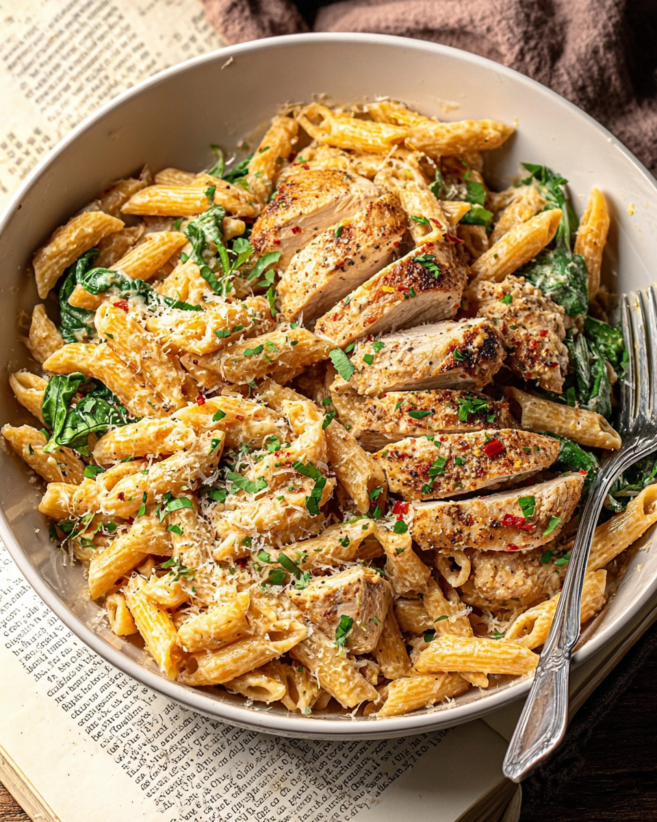 Garlic Parmesan Chicken Pasta: Discover the Recipe Today! 4 Garlic Parmesan Chicken Pasta