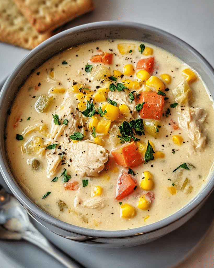 Crockpot Chicken Corn Chowder: A Cozy Recipe Awaits! 8 Crockpot Chicken Corn Chowder
