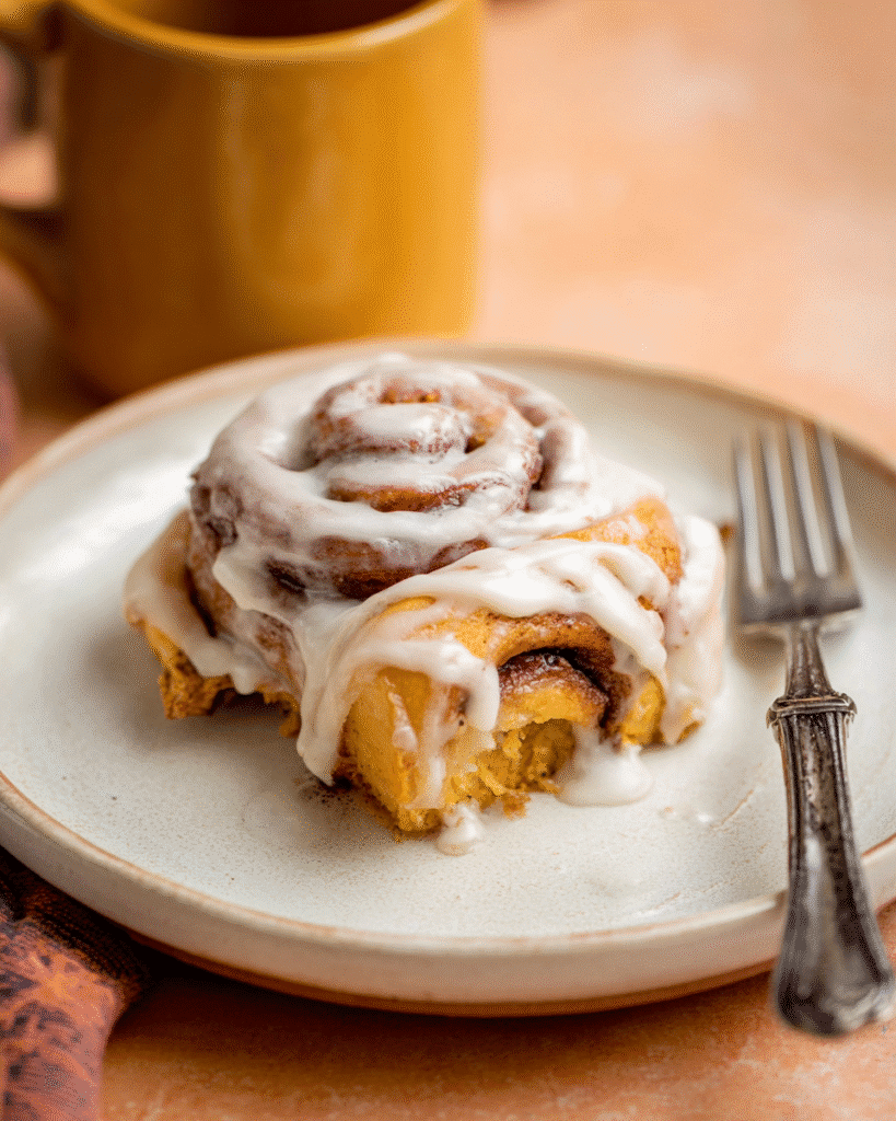 Pumpkin Cinnamon Rolls Recipe You Can't Resist! 5 Pumpkin Cinnamon Rolls