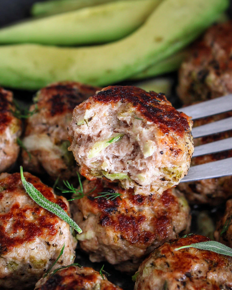 Apple and Sage Turkey Meatballs