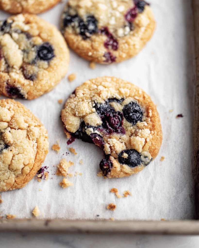 Blueberry Muffin Cookies: Indulge in a Tasty Twist! 8 Blueberry Muffin Cookies