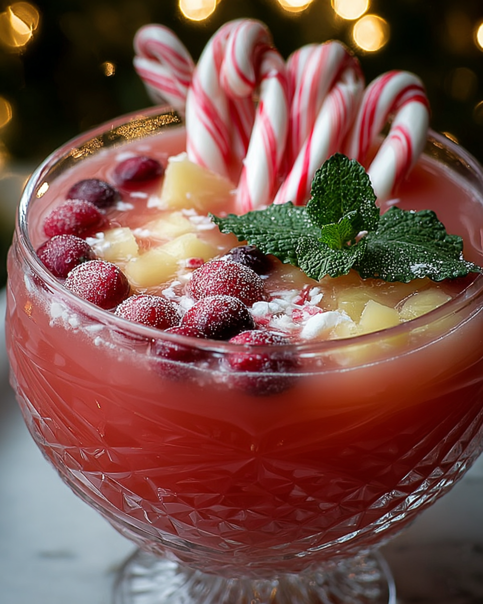 Candy Cane Christmas Punch: A Refreshing Holiday Drink! 6 Candy Cane Christmas Punch