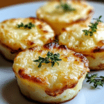 Cheesy Mashed Potato Puff Bites