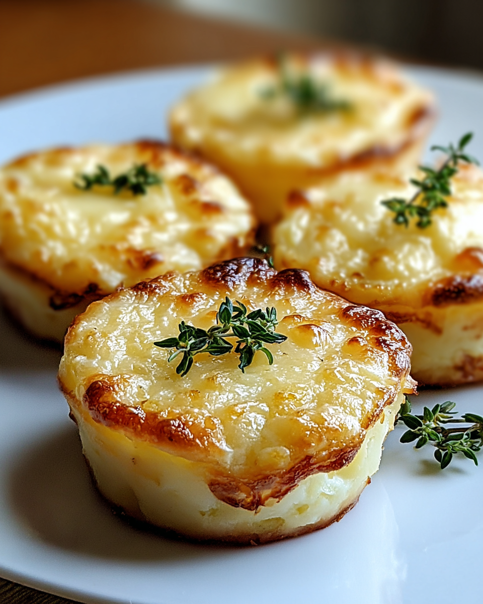 Cheesy Mashed Potato Puff Bites