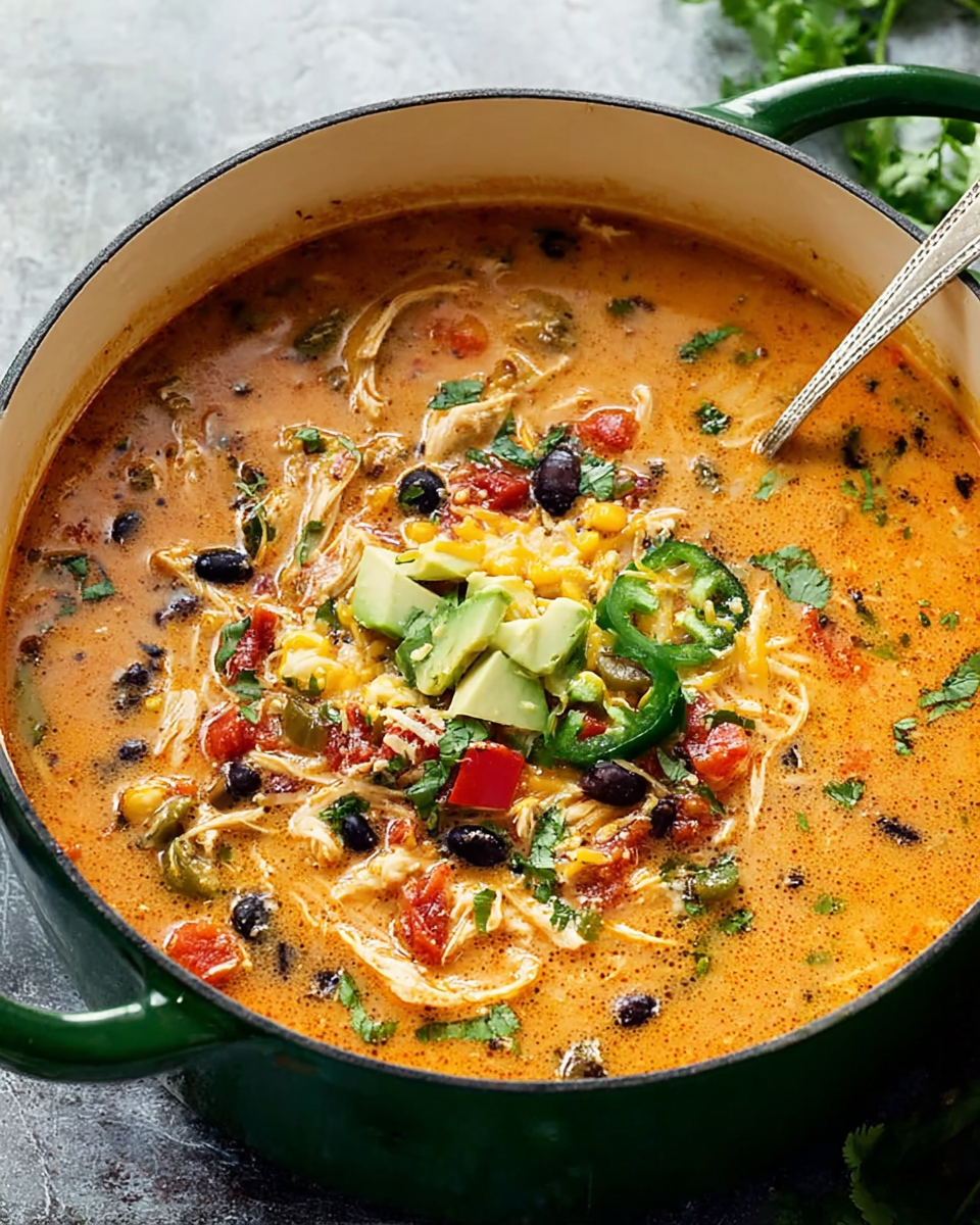 Chicken Enchilada Soup