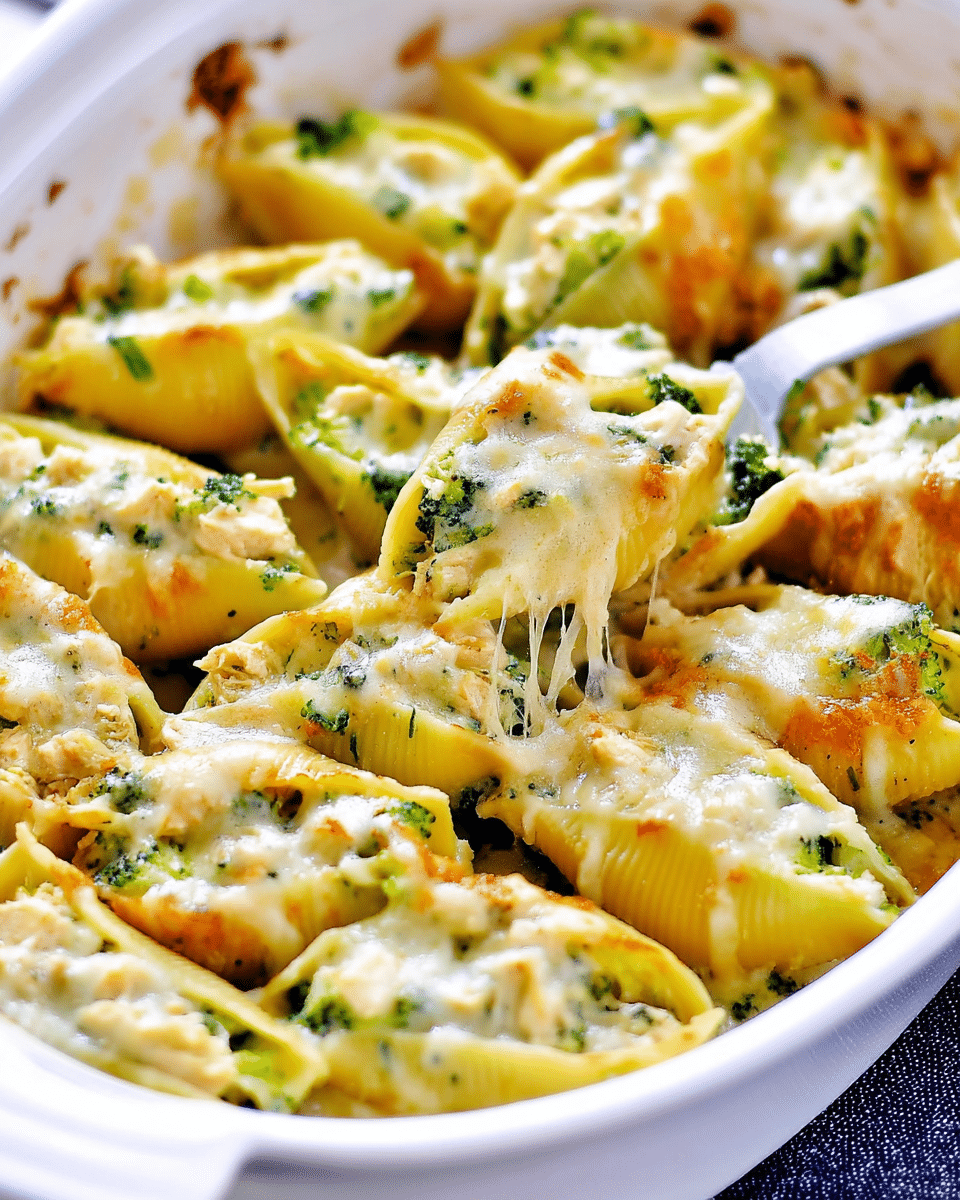 Chicken and Broccoli Alfredo Stuffed Shells: A Delightful Recipe! 6 Chicken and Broccoli Alfredo Stuffed Shells