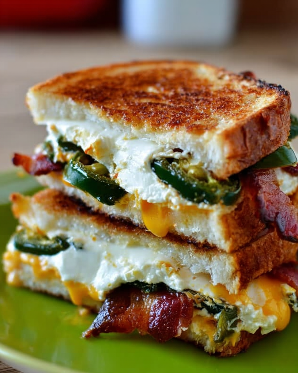 Jalapeño Popper Grilled Cheese