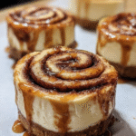 Mini Cinnamon Roll Cheesecakes: A Tempting Delight Awaits! 9 Mini Cinnamon Roll Cheesecakes