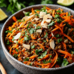 Moroccan-Spiced Carrot and Lentil Salad for You Today! 9 Moroccan-Spiced Carrot and Lentil Salad