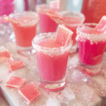 Pink Starburst Mocktail Shots