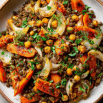 Warm Chickpea and Lentil Salad with Carrots: Discover a Healthy Delight! 9 Warm Chickpea and Lentil Salad with Carrots