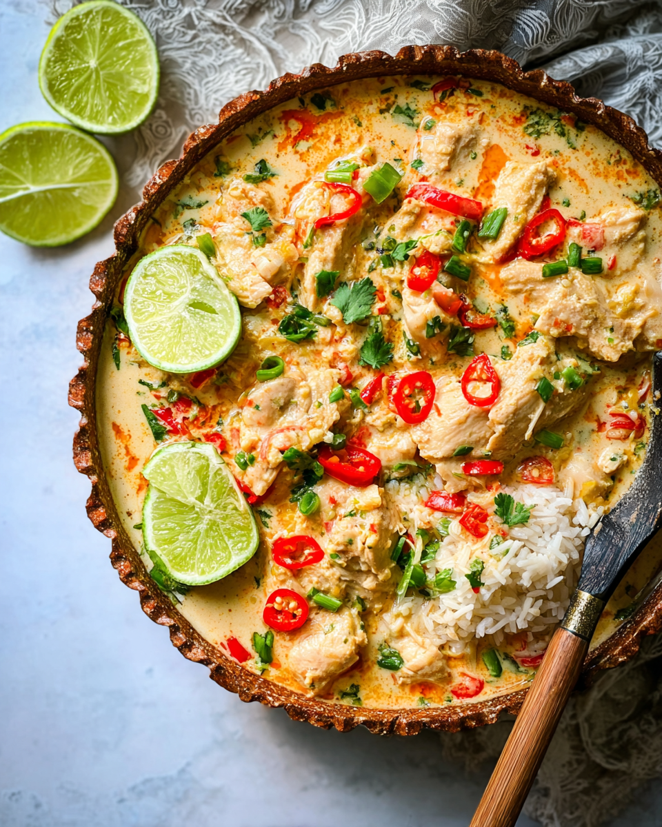 best Thai coconut chicken