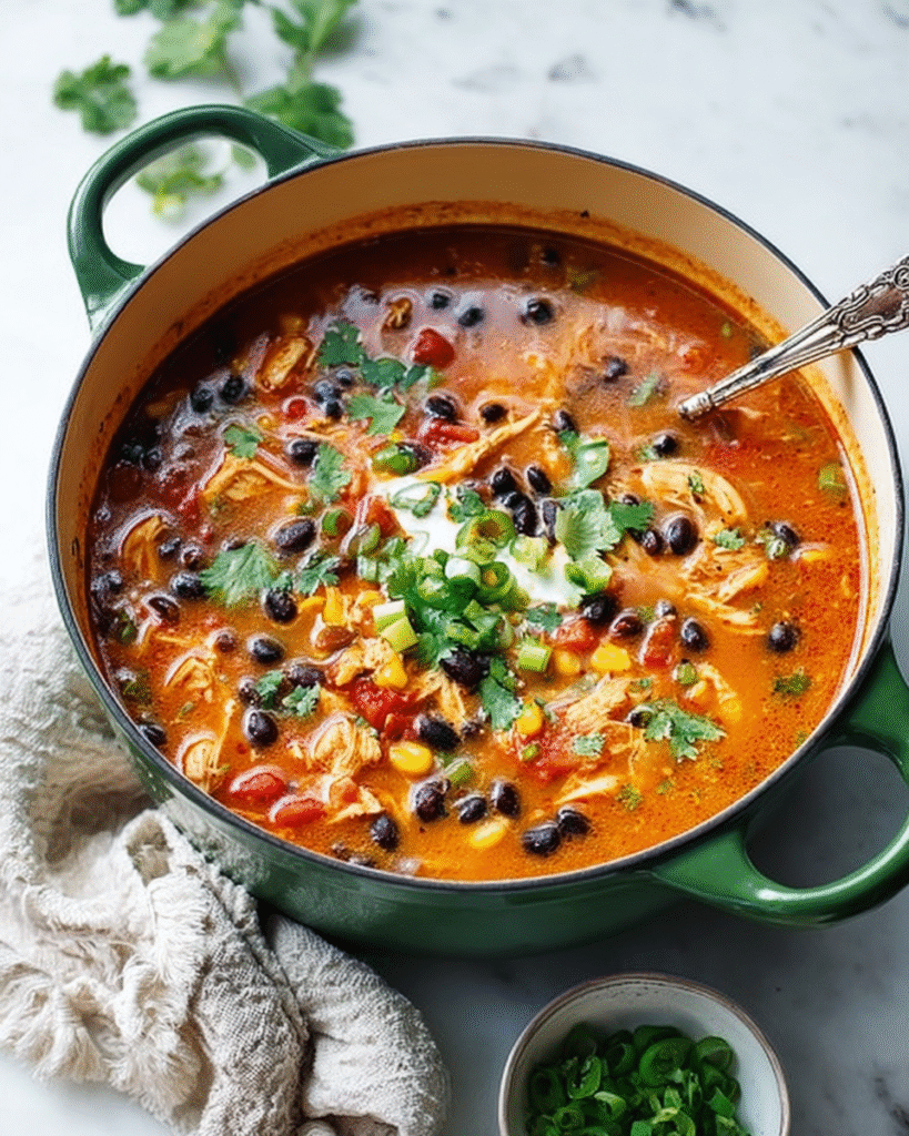 Chicken Enchilada Soup