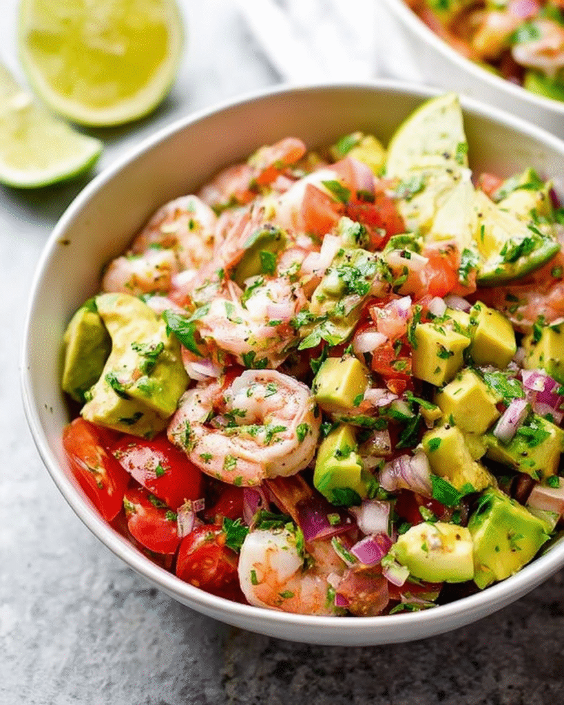 Refreshing Shrimp and Avocado Salad: A Taste Delight! 11 Shrimp and Avocado Salad