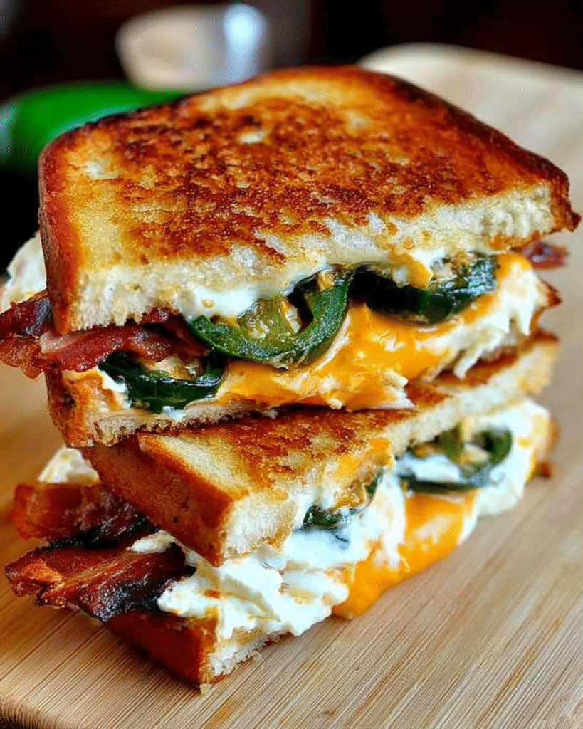 Jalapeño Popper Grilled Cheese: A Spicy Delight Awaits! 11 Jalapeño Popper Grilled Cheese
