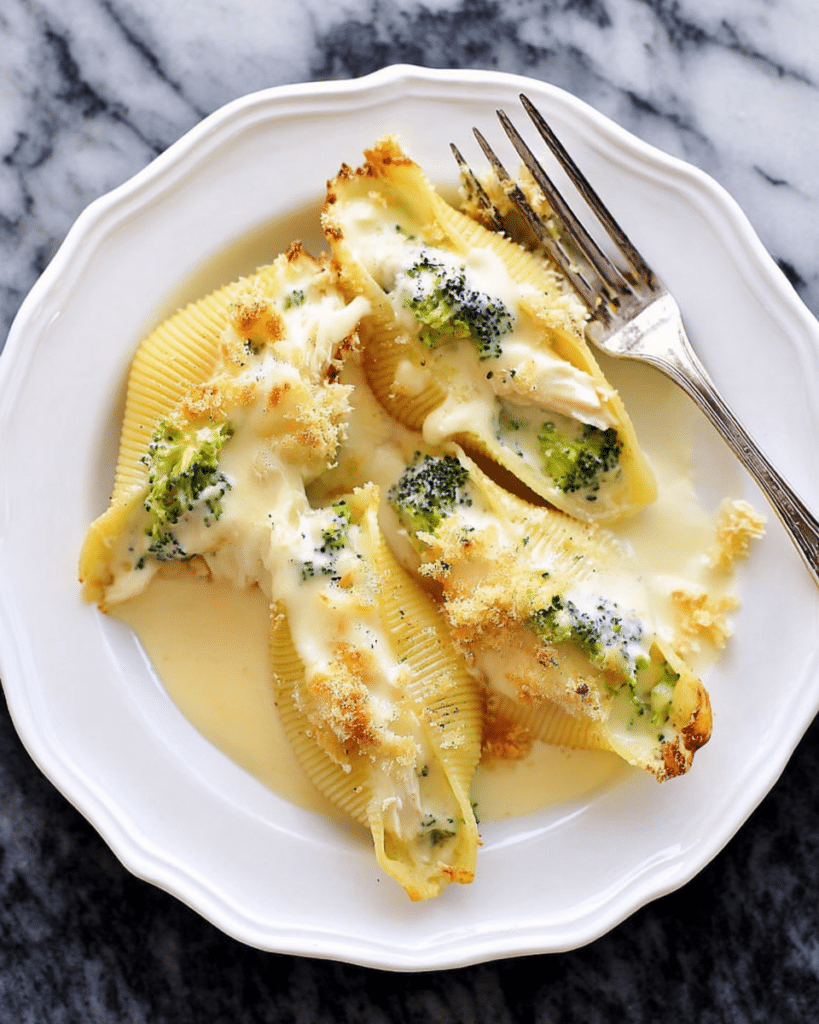 Chicken and Broccoli Alfredo Stuffed Shells: A Delightful Recipe! 8 Chicken and Broccoli Alfredo Stuffed Shells