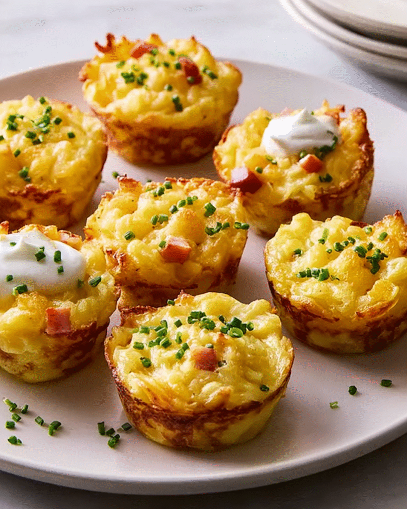 Cheesy Mashed Potato Puff Bites