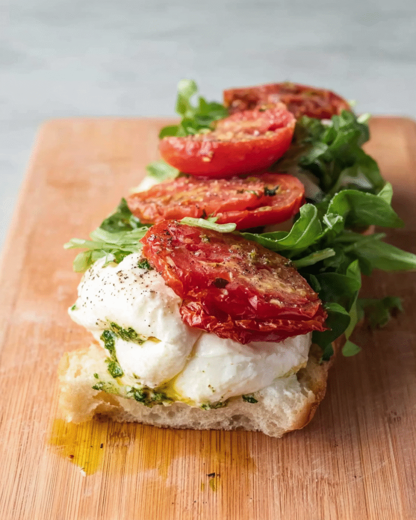 Burrata Sandwich with Pesto and Tomato: A Must-Try Recipe! 13 Burrata Sandwich with Pesto and Tomato