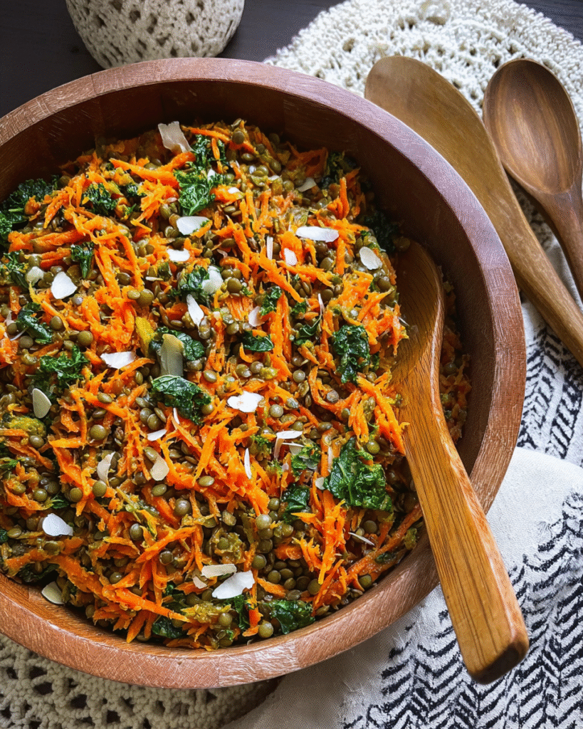 Moroccan-Spiced Carrot and Lentil Salad for You Today! 8 Moroccan-Spiced Carrot and Lentil Salad