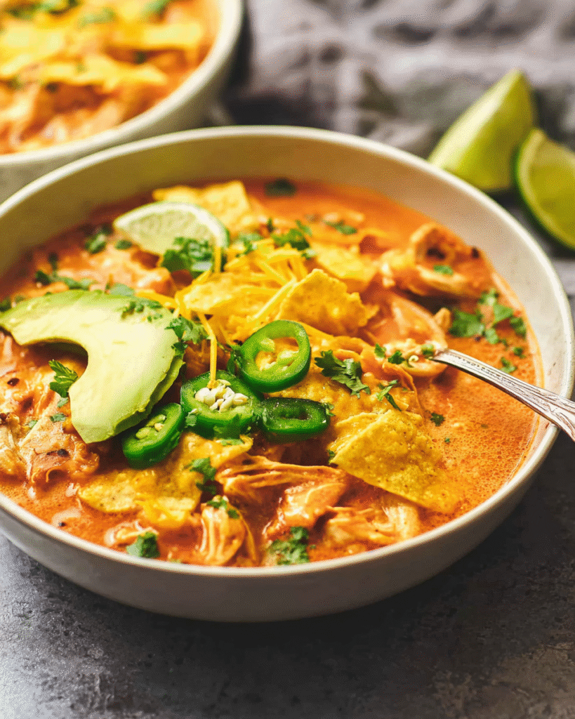 Chicken Enchilada Soup
