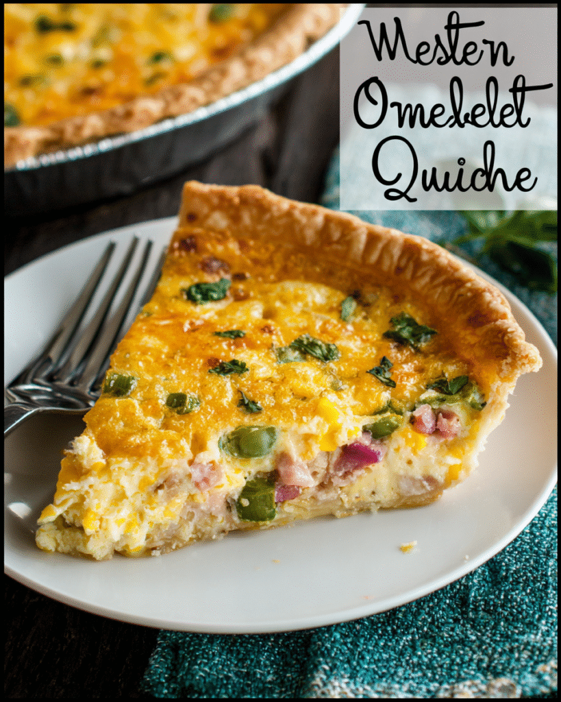 Western Omelet Quiche