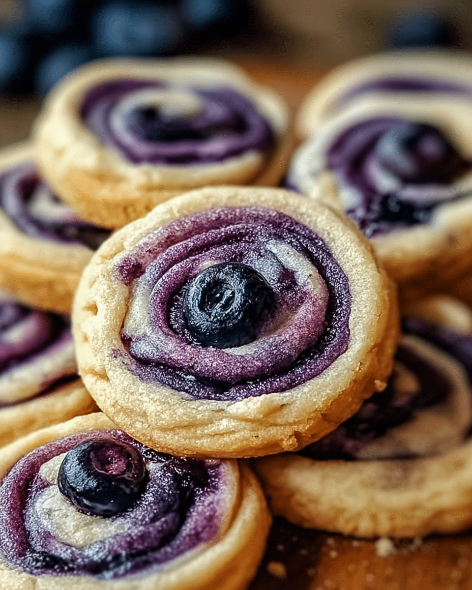 Blueberry Cheesecake Swirl Cookies: A Delicious Delight! 8 Blueberry Cheesecake Swirl Cookies