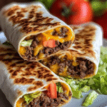 Cheeseburger Crunch Wrap