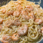 Creamy Garlic Shrimp Pasta