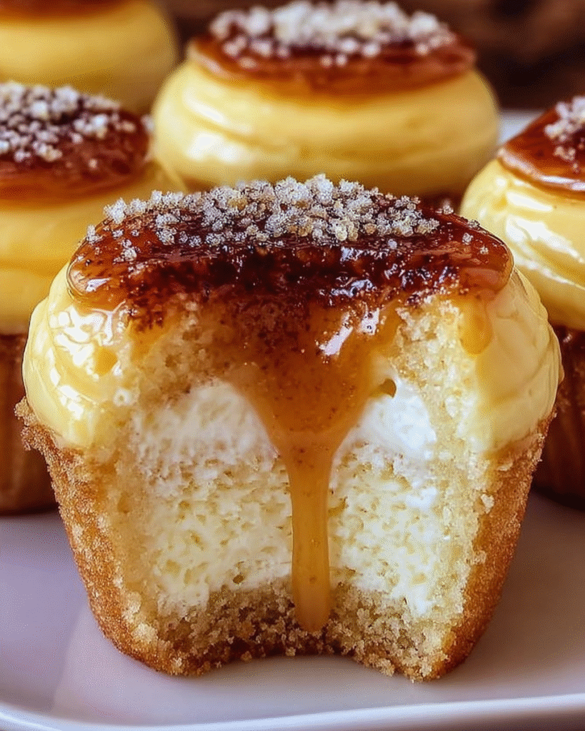 Crème Brûlée Cheesecake Cupcakes: A Delightful Treat!