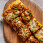 Italian Garlic Bread Sloppy Joes