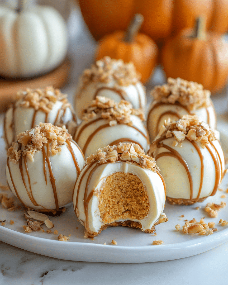 No-Bake Pumpkin Cheesecake Balls: Delicious and Easy Treats! 8 No-Bake Pumpkin Cheesecake Balls