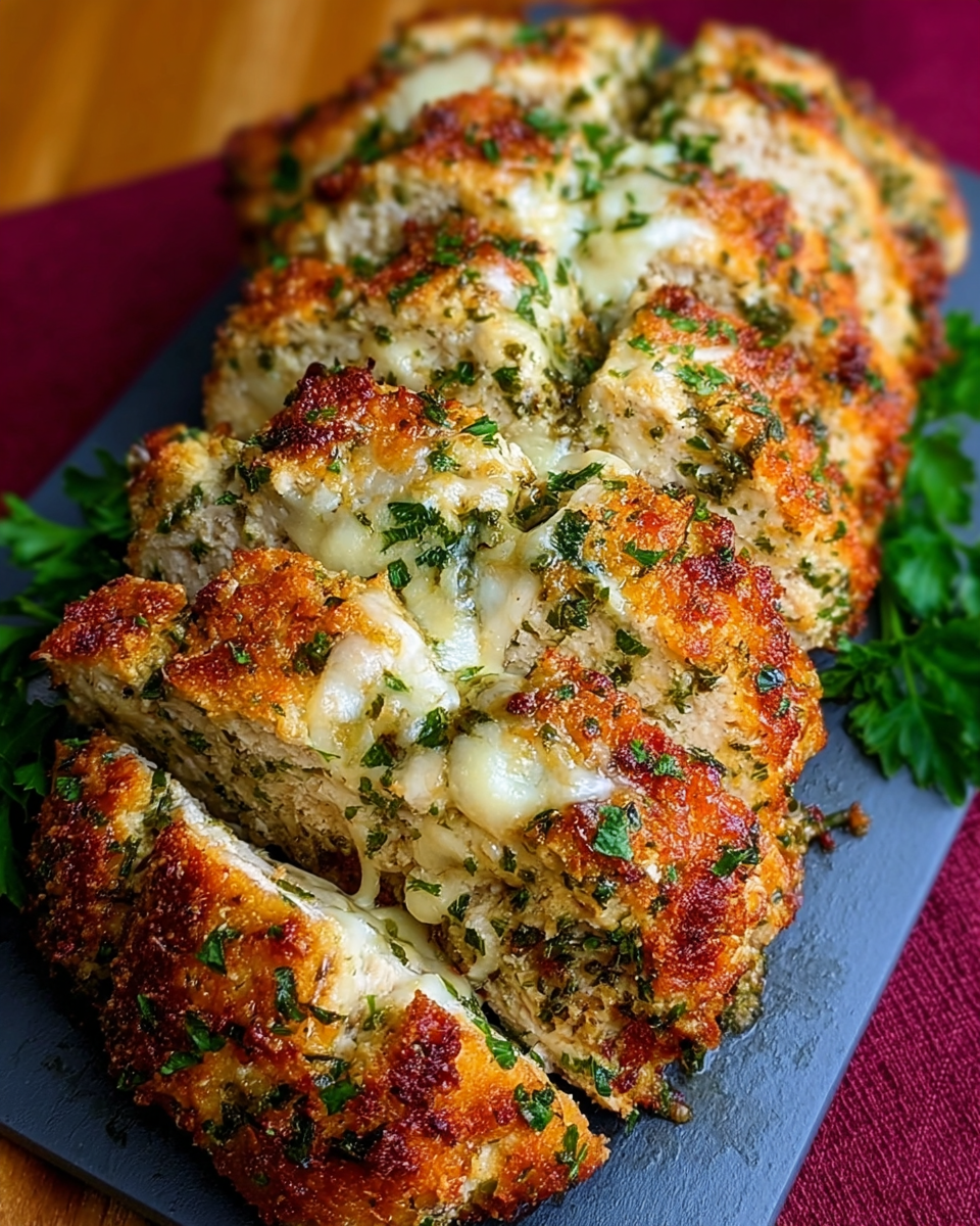 Parmesan Chicken Meatloaf