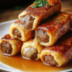Sausage French Toast Roll-ups