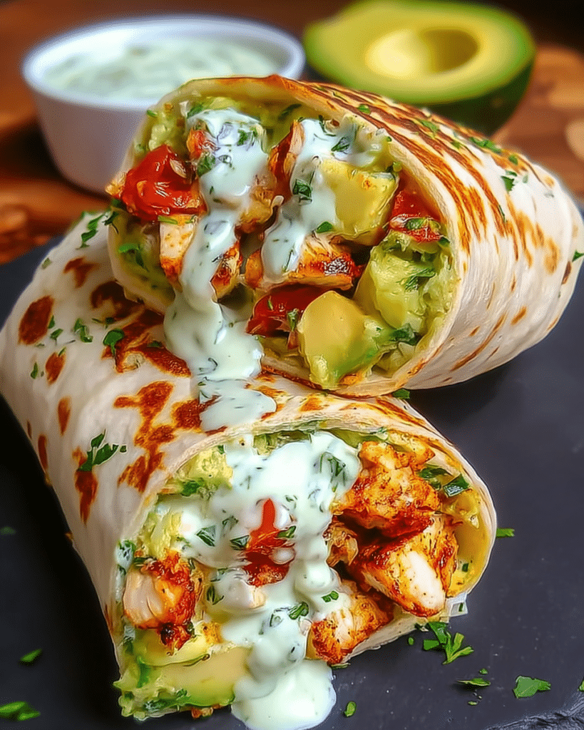 Chicken Avocado Ranch Burritos: A Delicious Recipe You’ll Love 10 Chicken Avocado Ranch Burritos