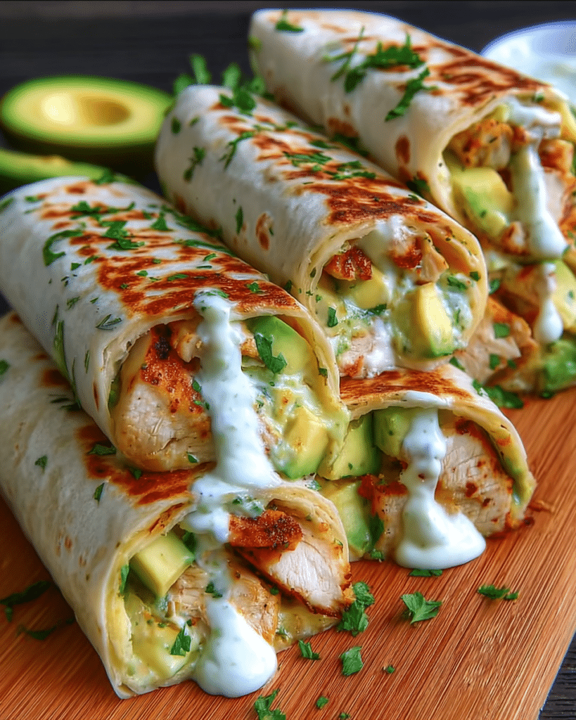 Chicken Avocado Ranch Burritos: A Delicious Recipe You’ll Love 11 Chicken Avocado Ranch Burritos